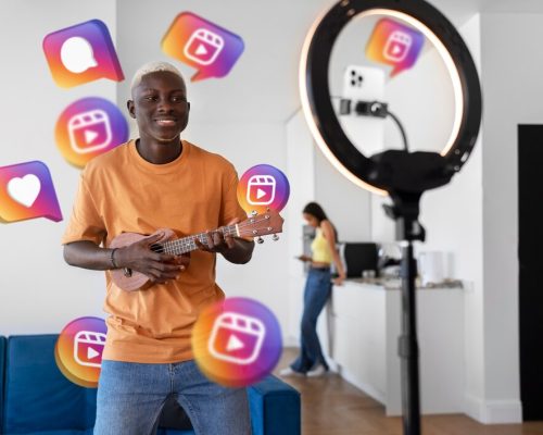 young-people-using-reels_23-2150038631